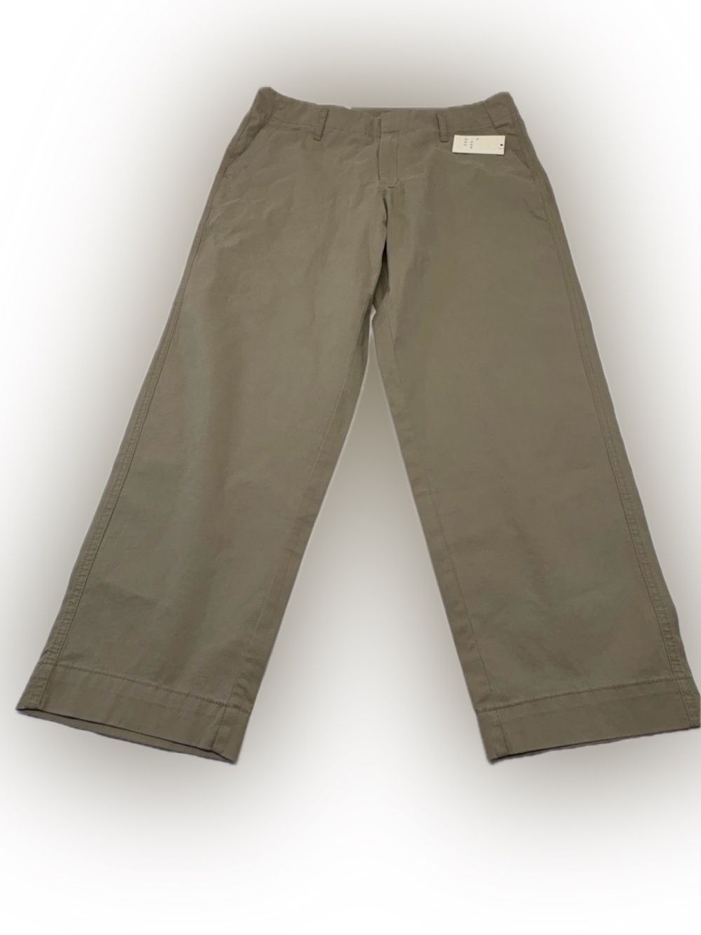 NWT A New Day Wide-Leg Fluid Chino Trousers Khaki Beige - Women’s Size 14